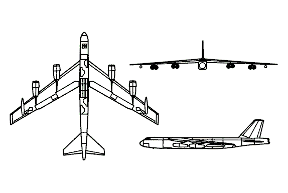 B-52 三视图