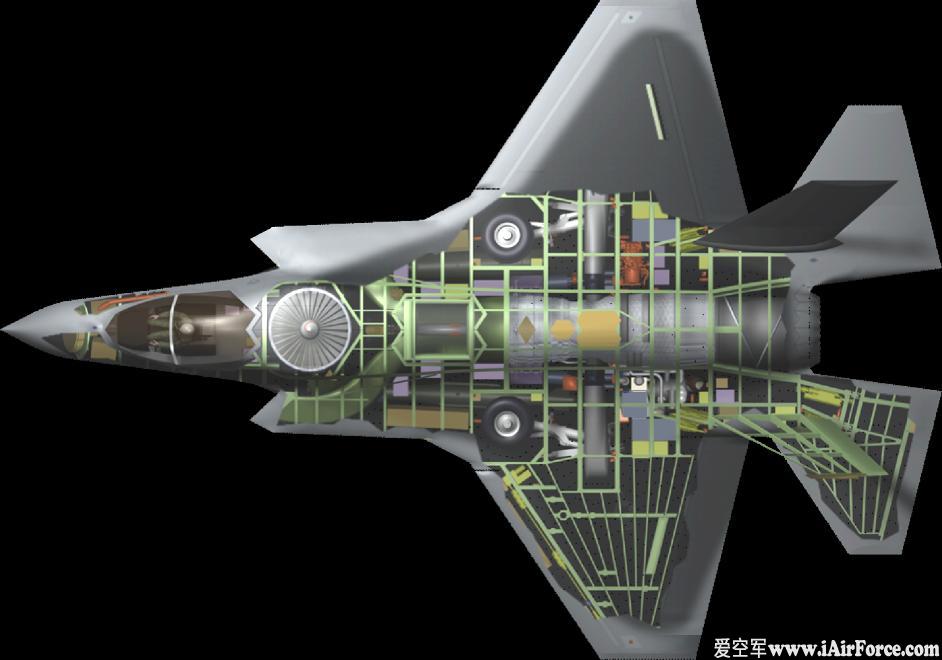F-35 立体剖视图
