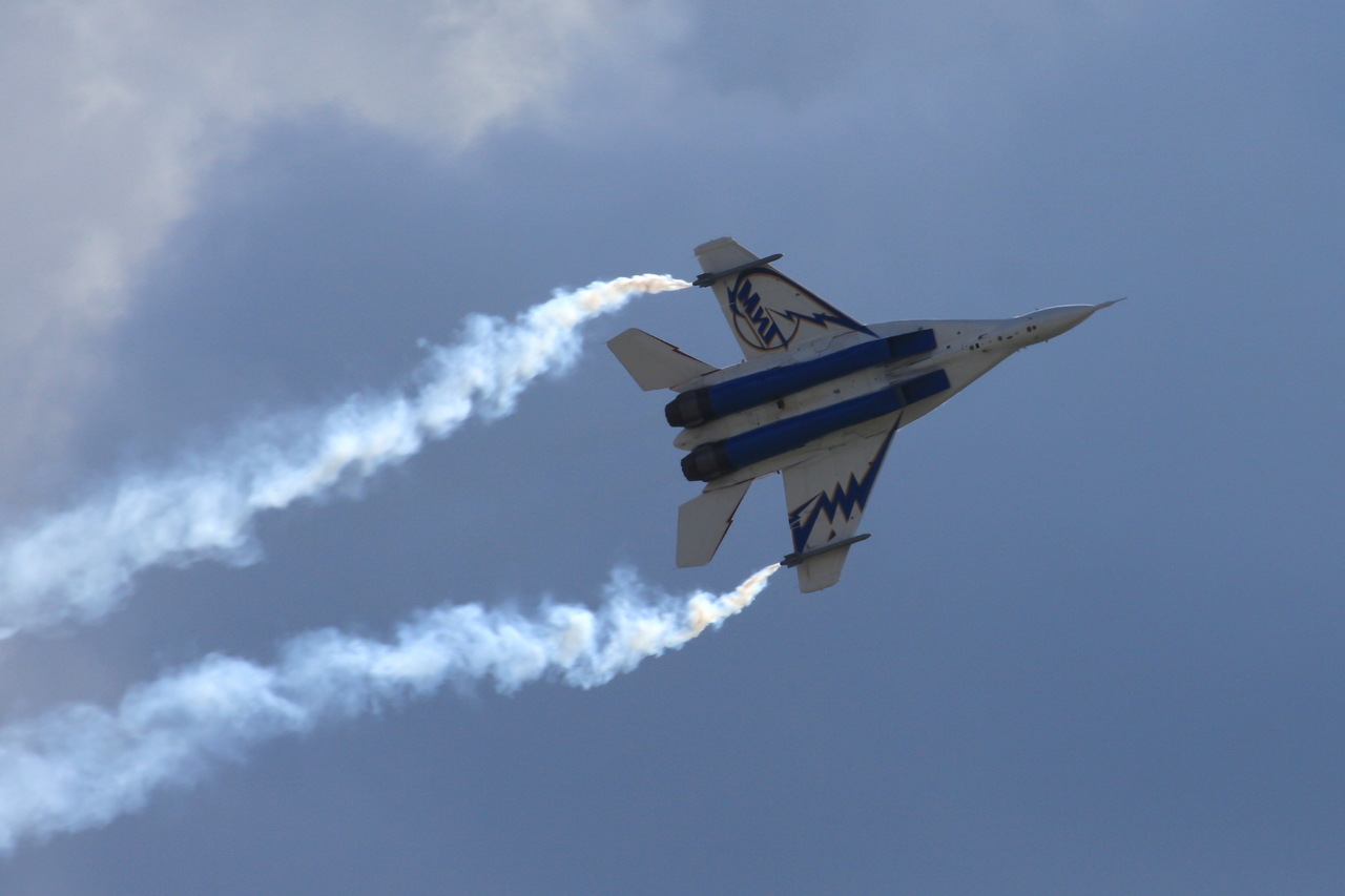 2013莫斯科航展—雨燕飞行表演队米格-29