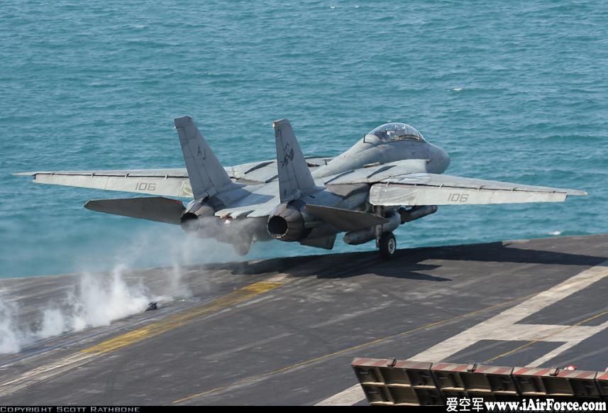 F-14D 航空母舰起飞 战斗机 雄猫 Tomcat