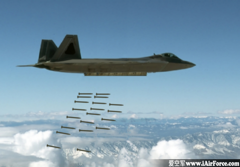 F-22 投弹轰炸