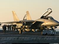 F-14D 航空母舰起飞准备 战斗机 雄猫 Tomcat